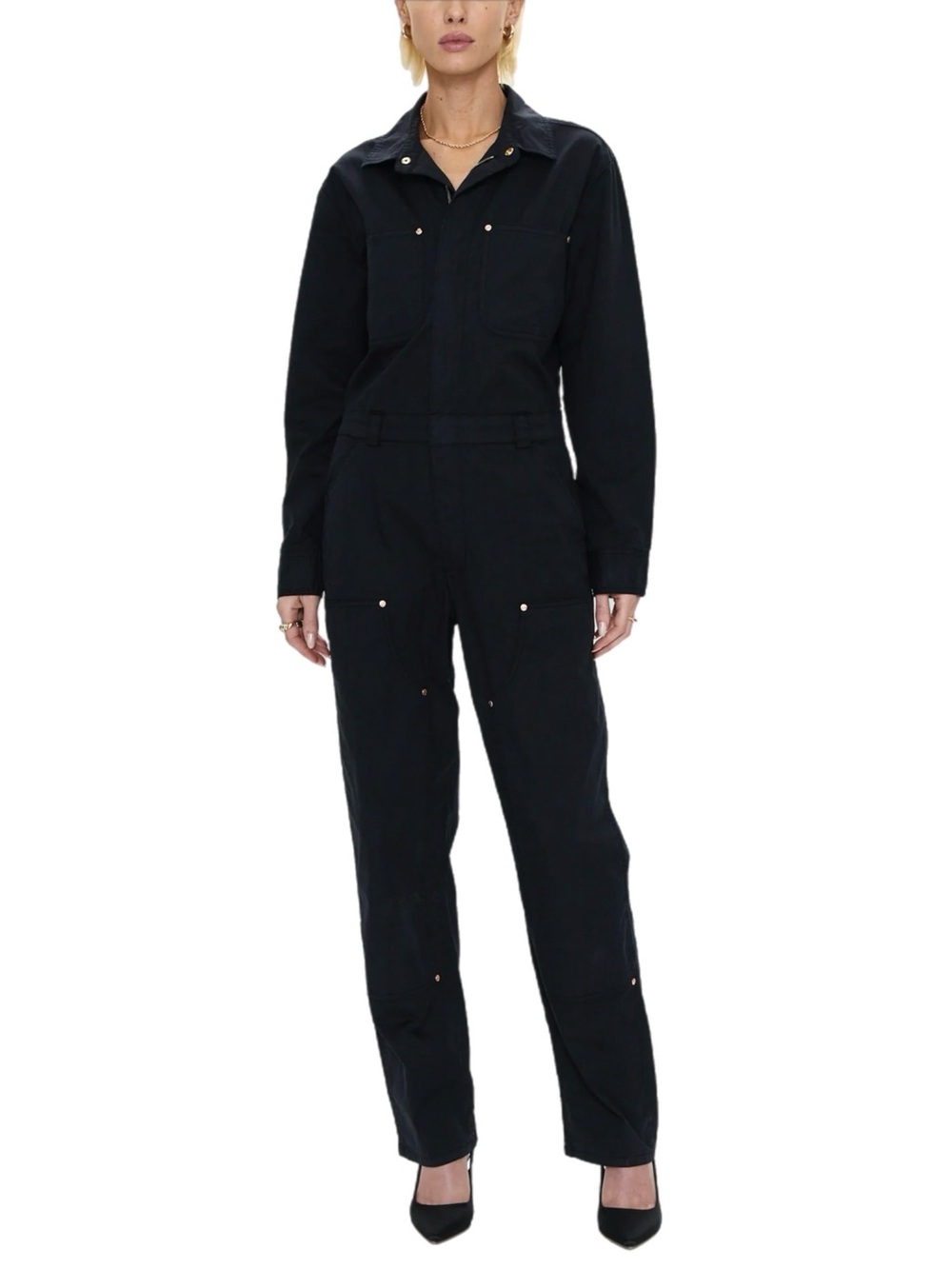 Pistola Abigail Long Sleeve Carpenter Jumpsuit